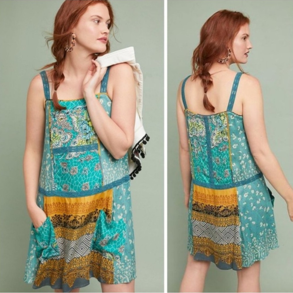 Anthropologie Tiny Boho Tunic Dress size S